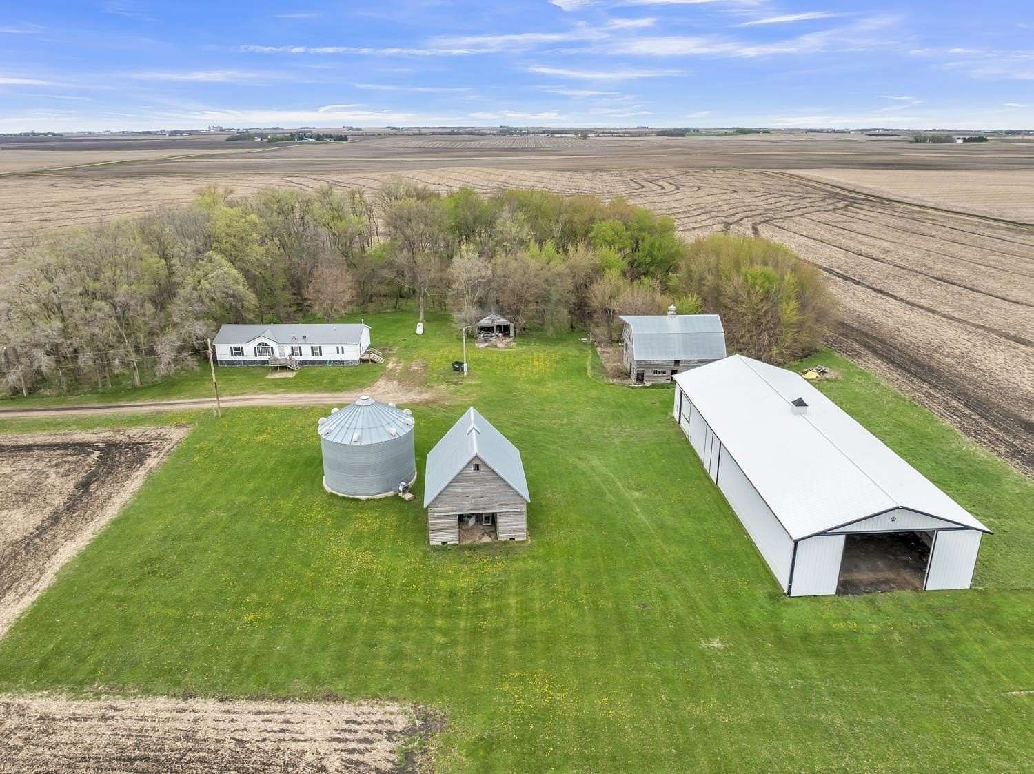 4.39 Acres of Land with Home for Sale in Estherville, Iowa