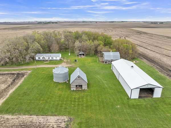 4.39 Acres of Land with Home for Sale in Estherville, Iowa