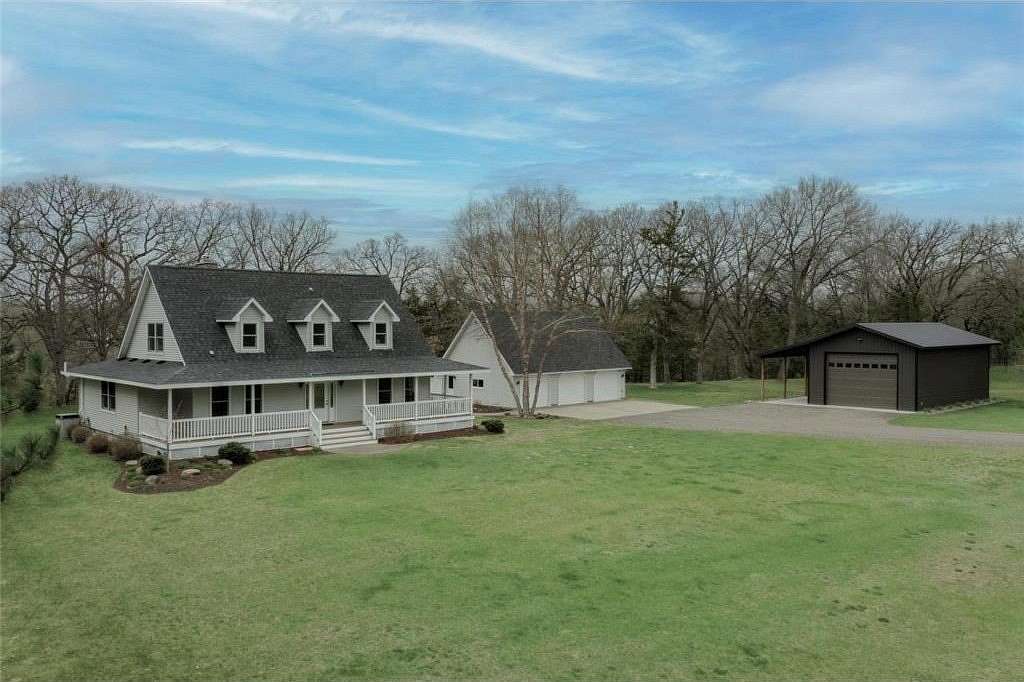 7.27 Acres of Land with Home for Sale in Chisago Lake Township, Minnesota