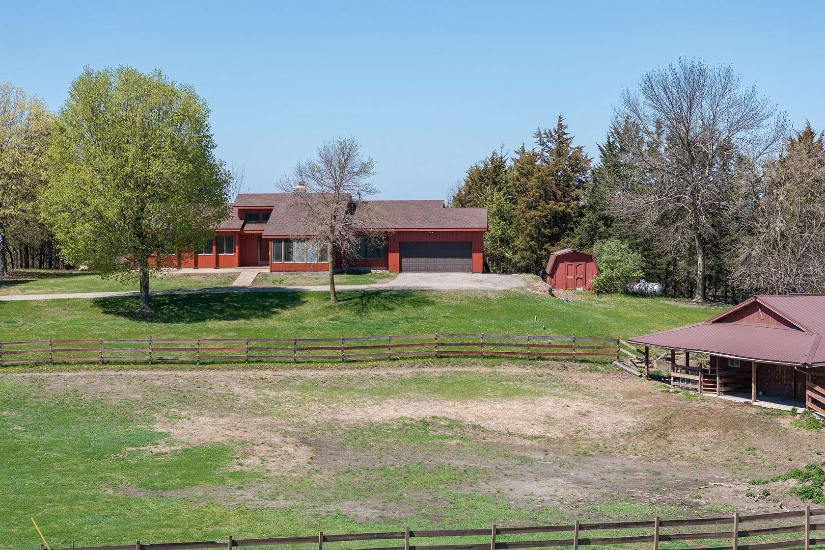22.9 Acres of Land with Home for Sale in Le Sueur, Minnesota