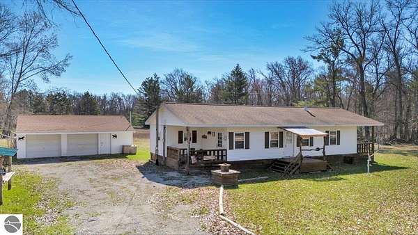 10 Acres of Land with Home for Sale in Hale, Michigan