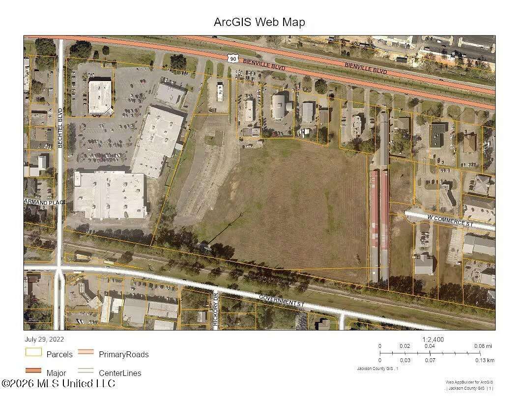 11.9 Acres of Commercial Land for Sale in Ocean Springs, Mississippi
