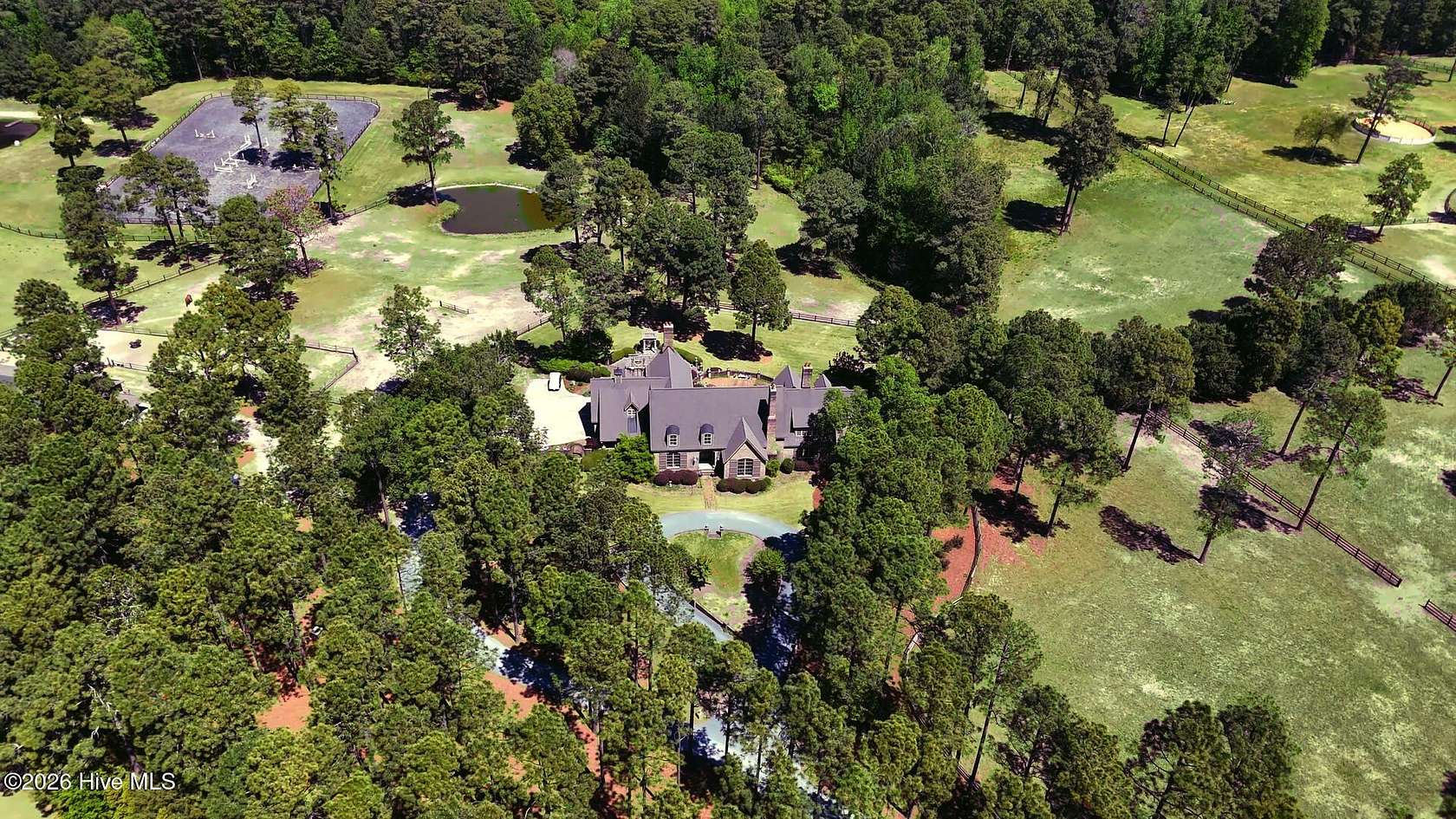 15.7 Acres of Land with Home for Sale in Vass, North Carolina
