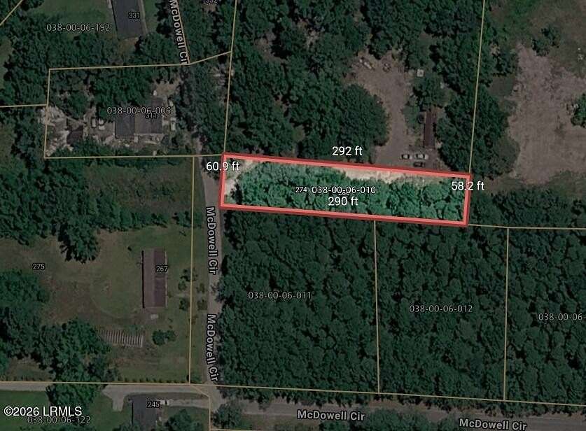 0.4 Acres of Residential Land for Sale in Hardeeville, South Carolina
