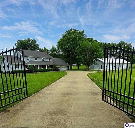 1.55 Acres of Land with Home for Sale in Clarkson, Kentucky