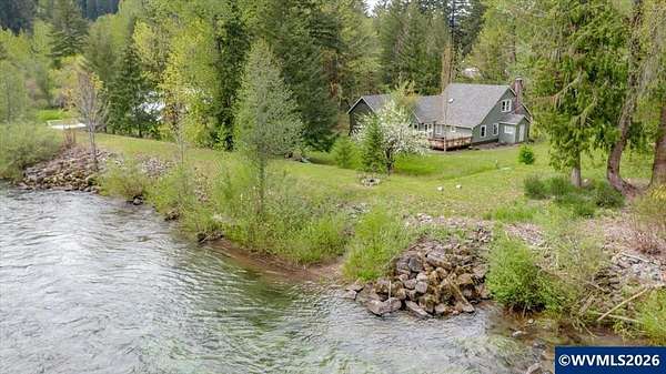 1.84 Acres of Land with Home for Sale in Idanha, Oregon