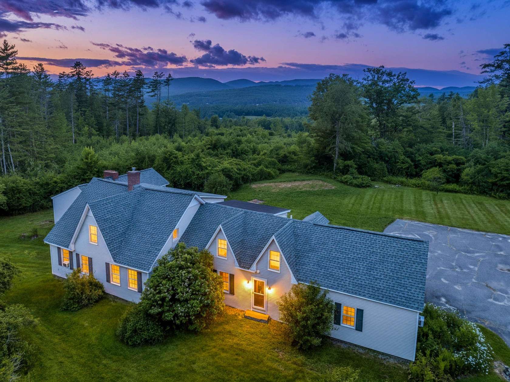 5.49 Acres of Land with Home for Sale in Bethlehem, New Hampshire