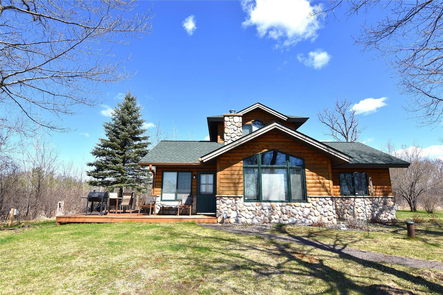 24.5 Acres of Recreational Land with Home for Sale in Siren, Wisconsin