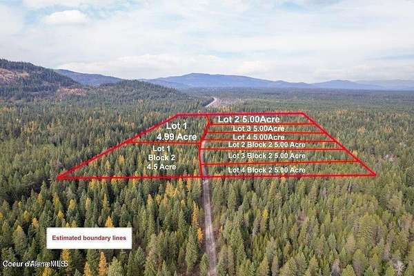 5 Acres of Residential Land for Sale in Spirit Lake, Idaho