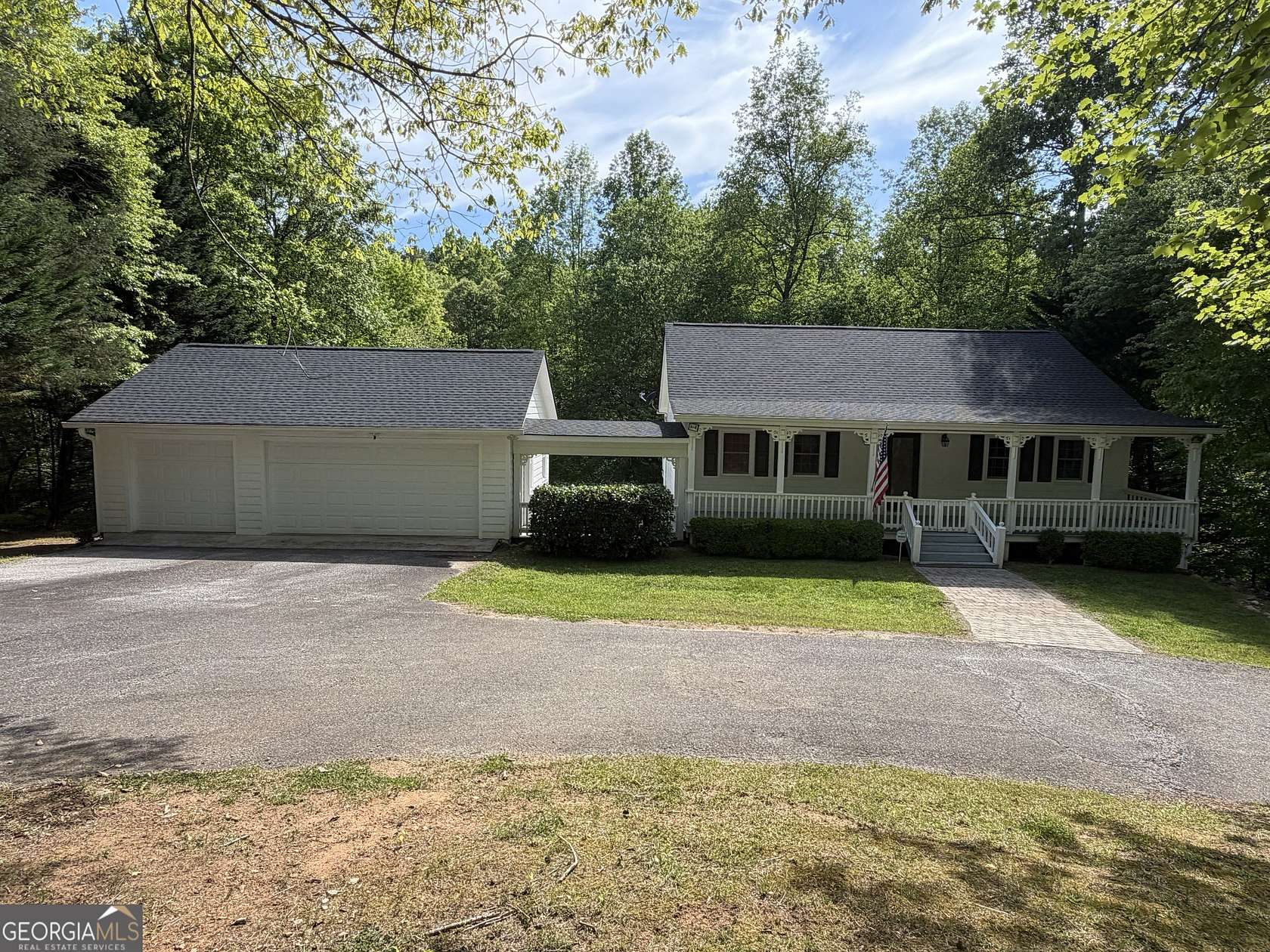 2.32 Acres of Land with Home for Sale in Demorest, Georgia