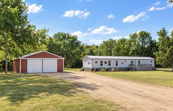 7.72 Acres of Land with Home for Sale in Plevna, Kansas