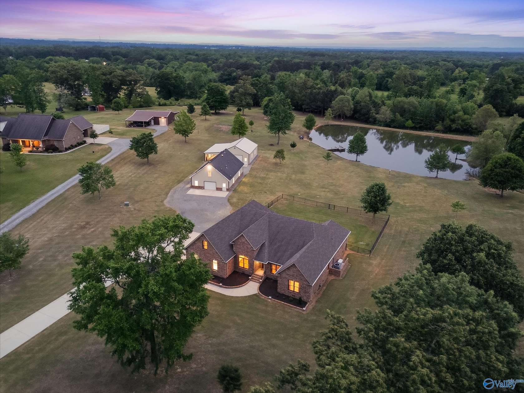 7.2 Acres of Land with Home for Sale in Hartselle, Alabama