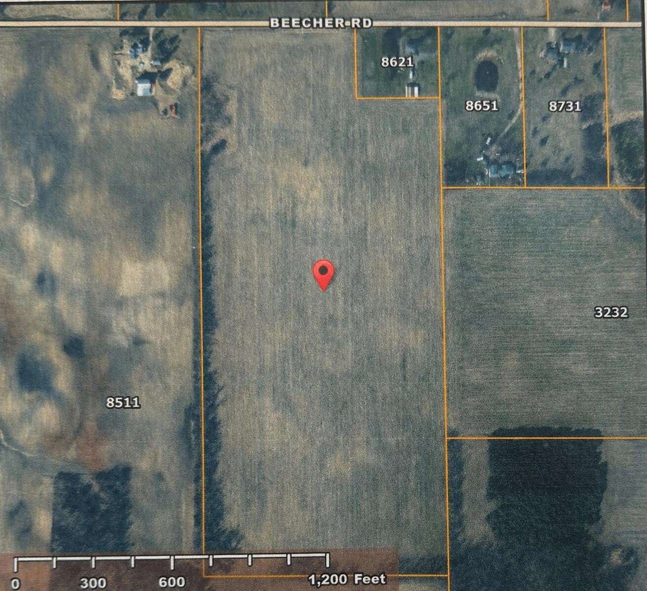 47.7 Acres of Land for Sale in Pittsford, Michigan
