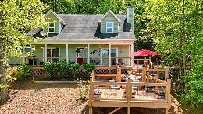2.45 Acres of Land with Home for Sale in Hayesville, North Carolina