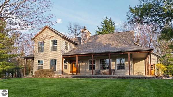 10.3 Acres of Land with Home for Sale in St. Helen, Michigan