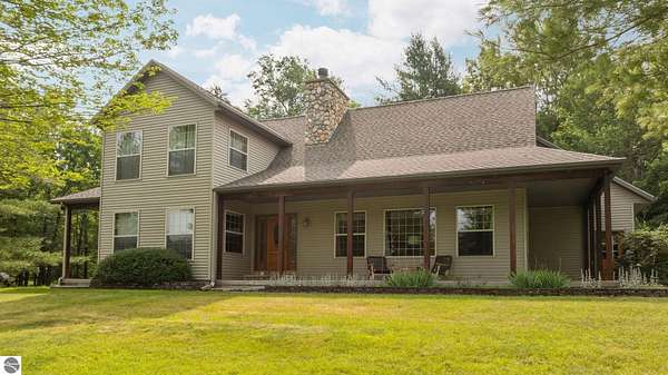 10.3 Acres of Land with Home for Sale in St. Helen, Michigan
