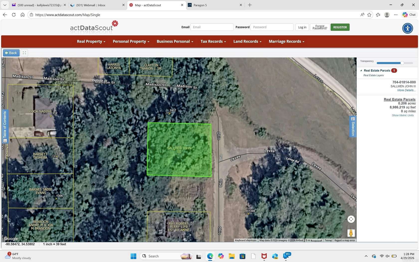 0.2 Acres of Residential Land for Sale in Helena, Arkansas