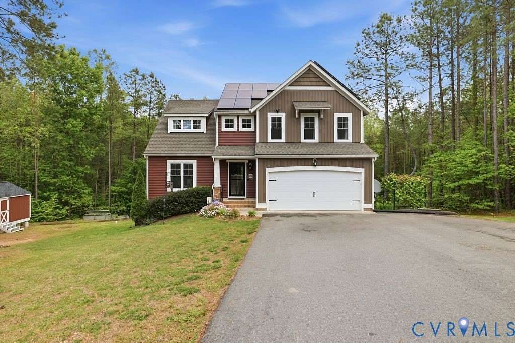 2.54 Acres of Land with Home for Sale in Powhatan, Virginia
