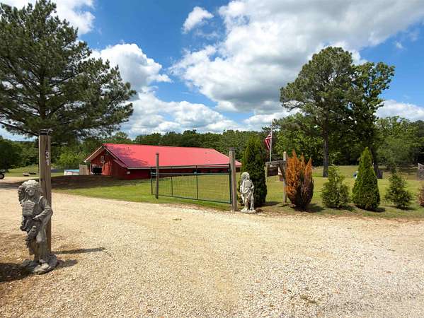 15.3 Acres of Land with Home for Sale in Hardy, Arkansas