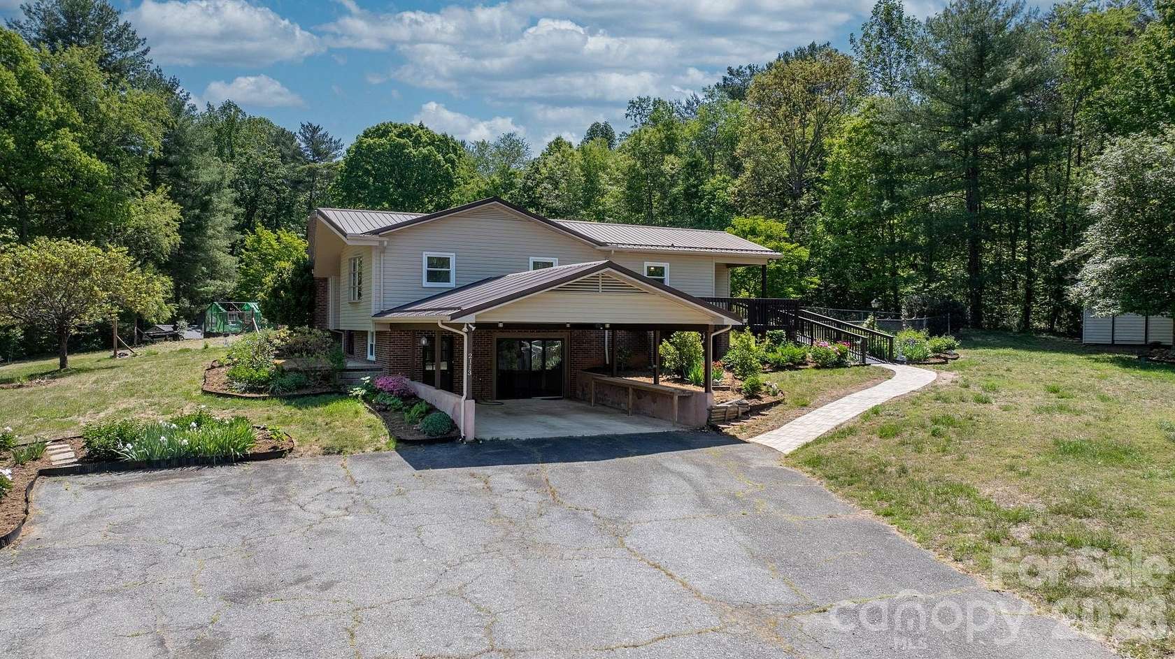 2 Acres of Land with Home for Sale in Granite Falls, North Carolina
