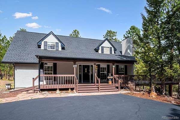 7.72 Acres of Land with Home for Sale in Pine Grove, Colorado
