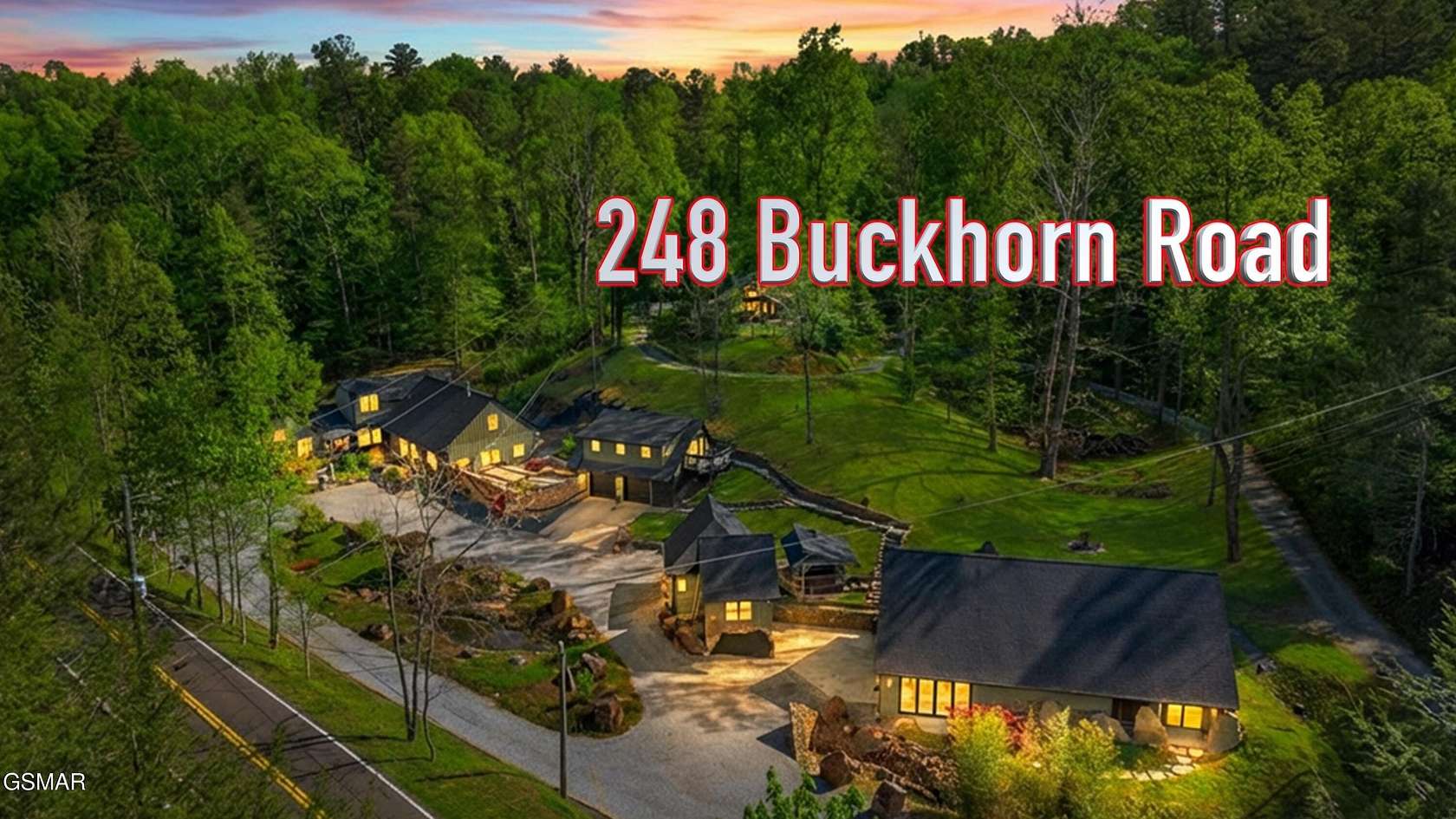 3.3 Acres of Land with Home for Sale in Gatlinburg, Tennessee