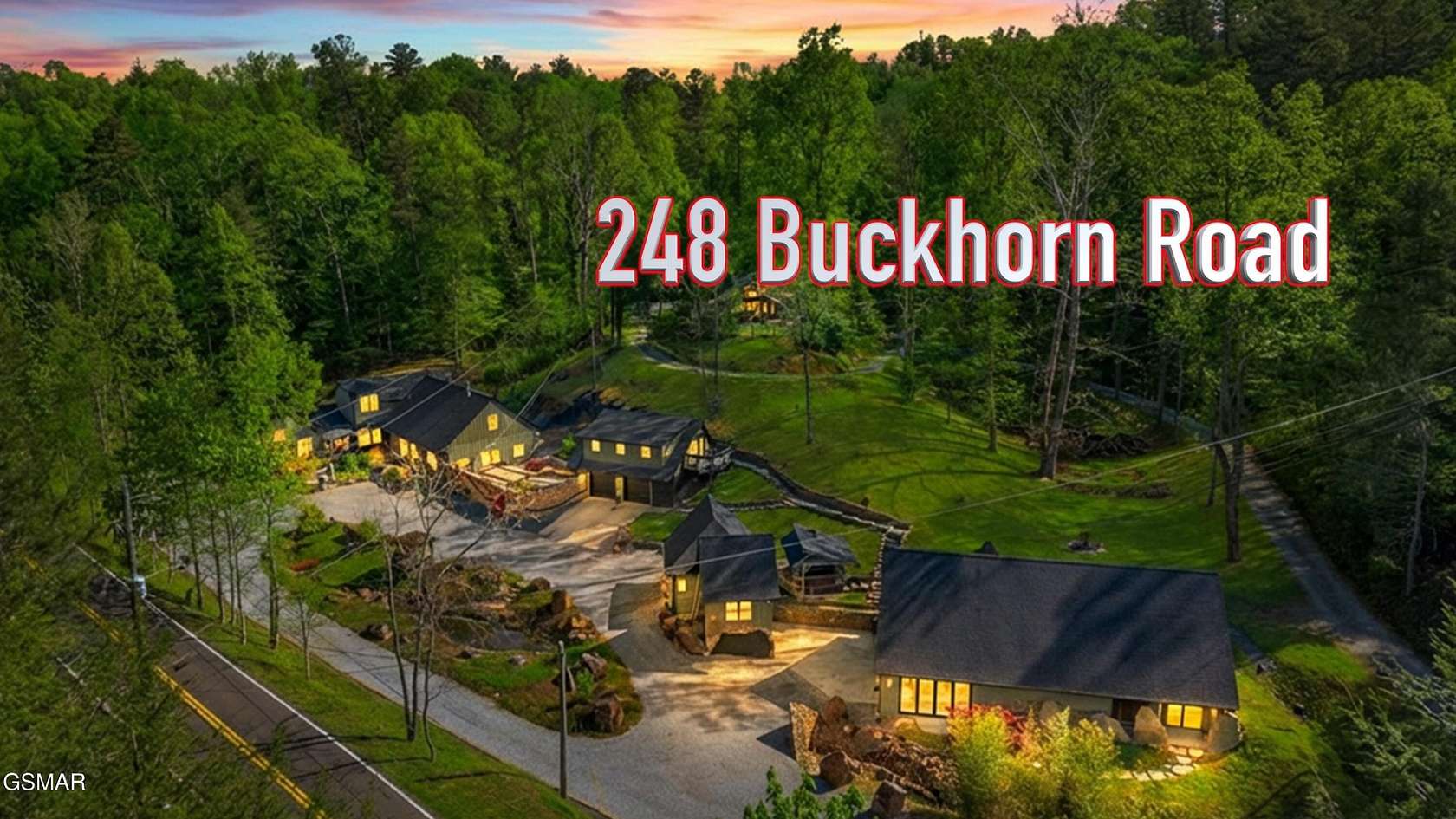 3.3 Acres of Land with Home for Sale in Gatlinburg, Tennessee