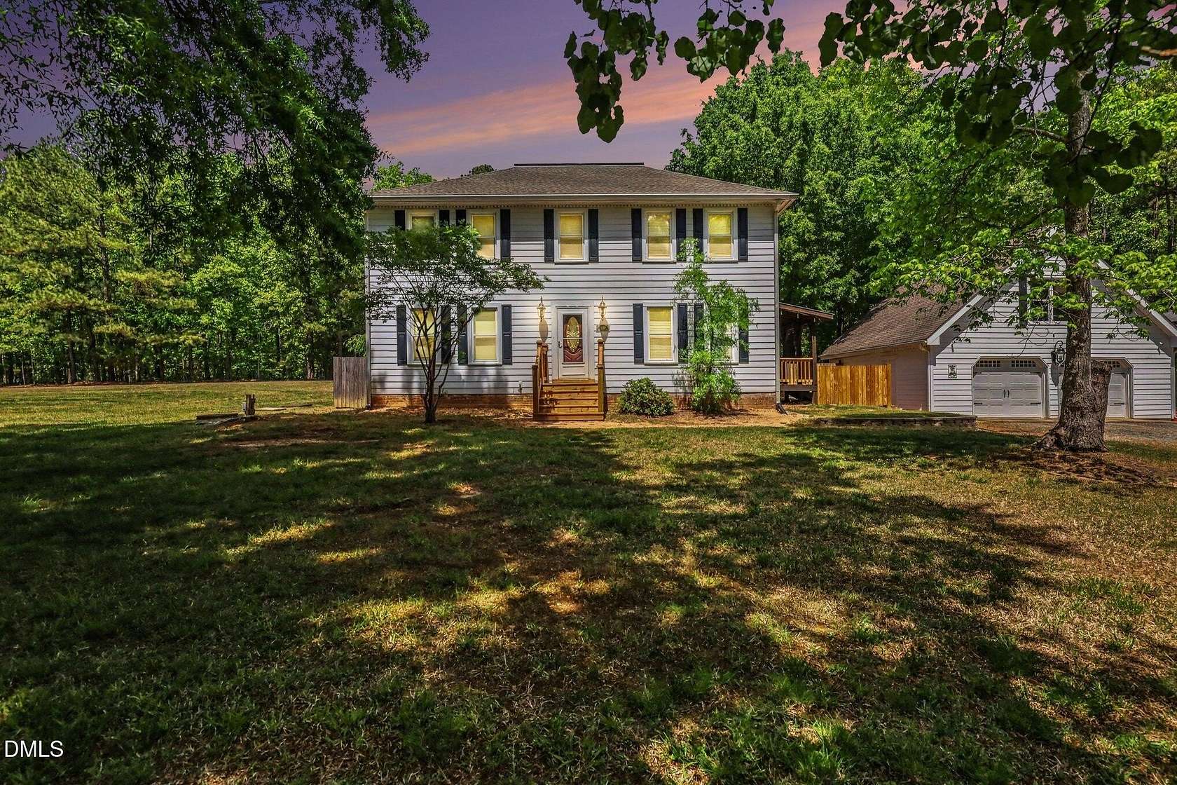 3 Acres of Land with Home for Sale in Holly Springs, North Carolina