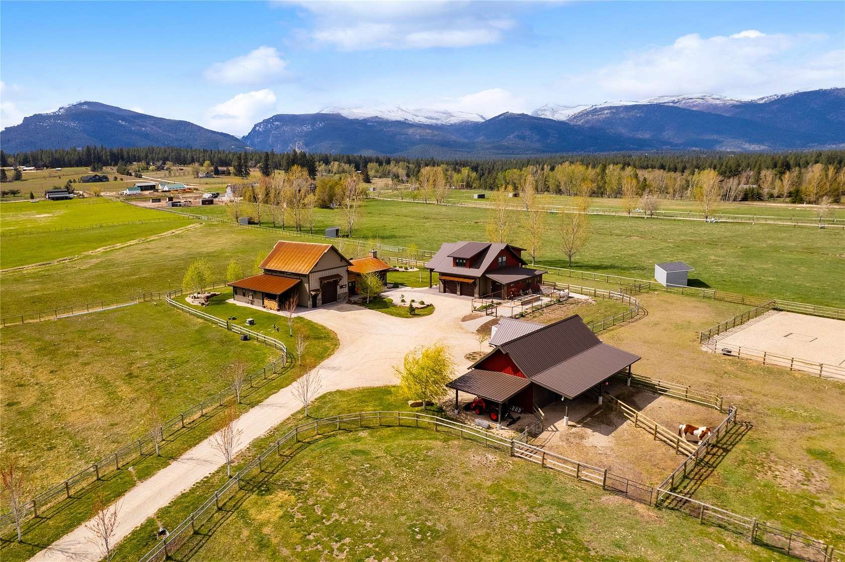 10.8 Acres of Land with Home for Sale in Victor, Montana