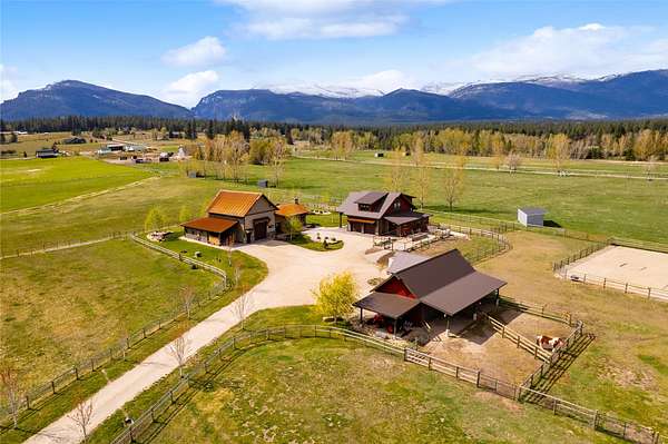10.8 Acres of Land with Home for Sale in Victor, Montana