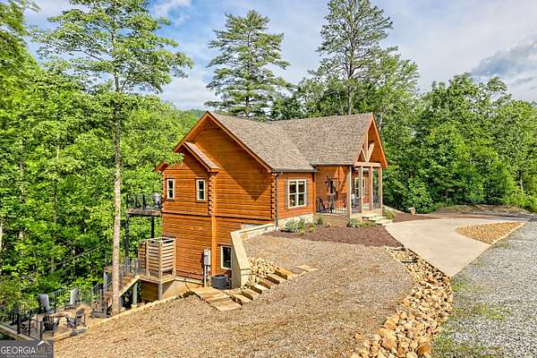 1.59 Acres of Land with Home for Sale in Clarkesville, Georgia
