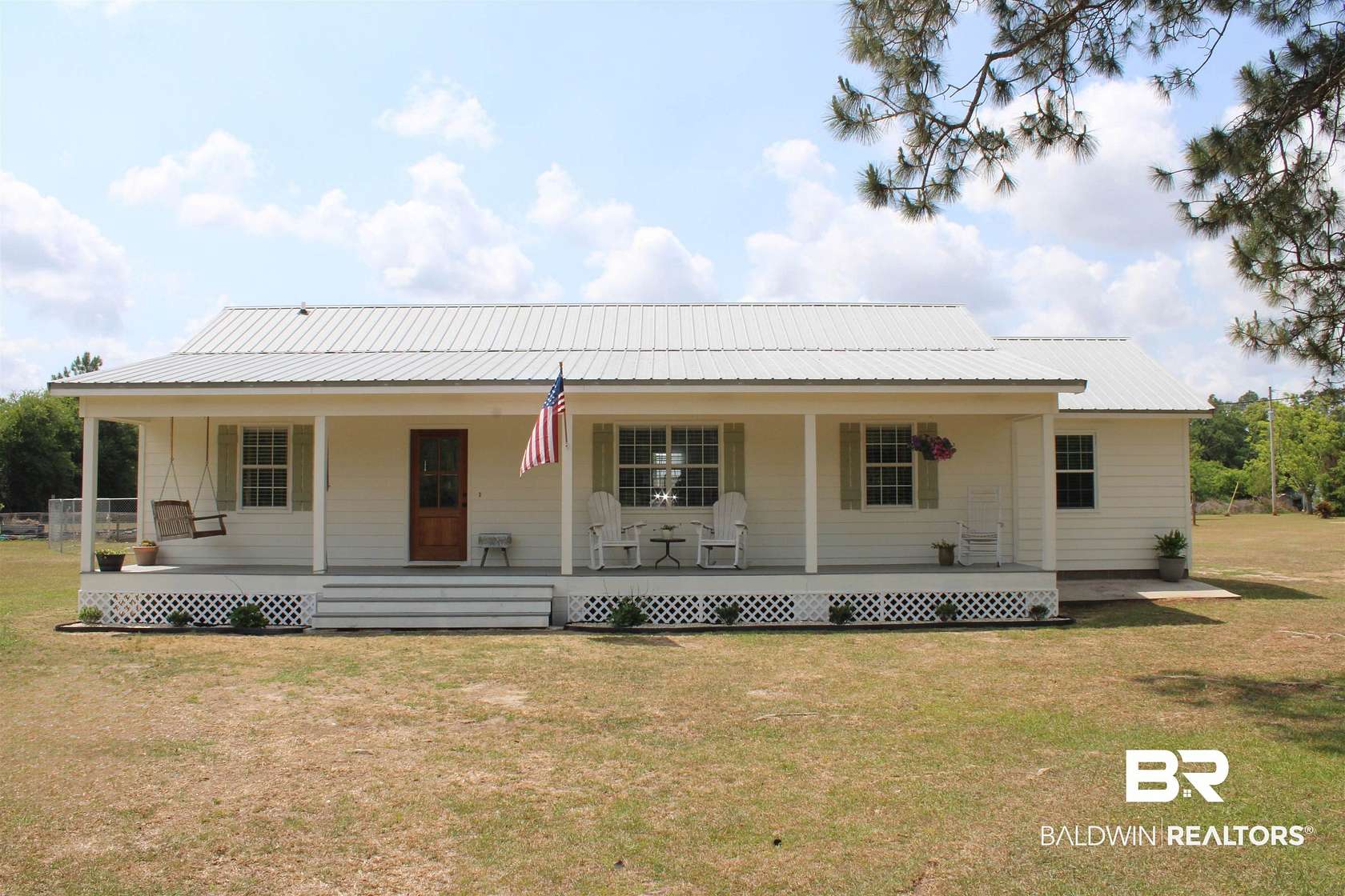 5 Acres of Land with Home for Sale in Summerdale, Alabama