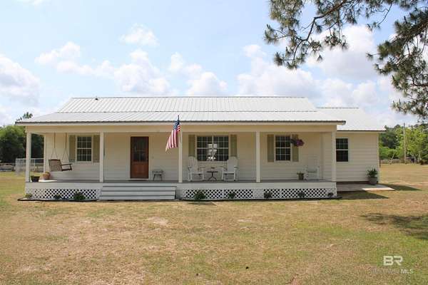 5 Acres of Land with Home for Sale in Summerdale, Alabama