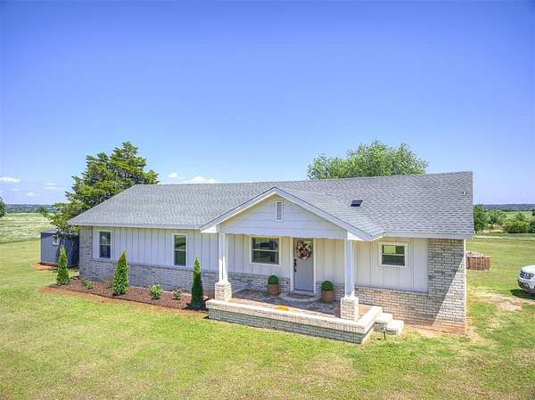 27.3 Acres of Recreational Land with Home for Sale in Guthrie, Oklahoma