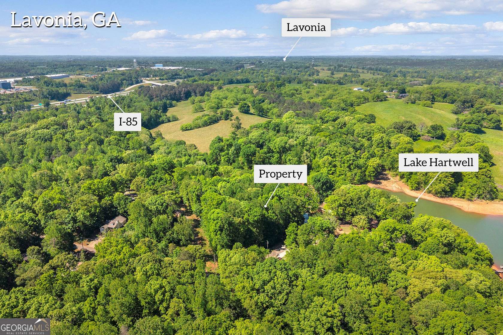 0.84 Acres of Land for Sale in Lavonia, Georgia