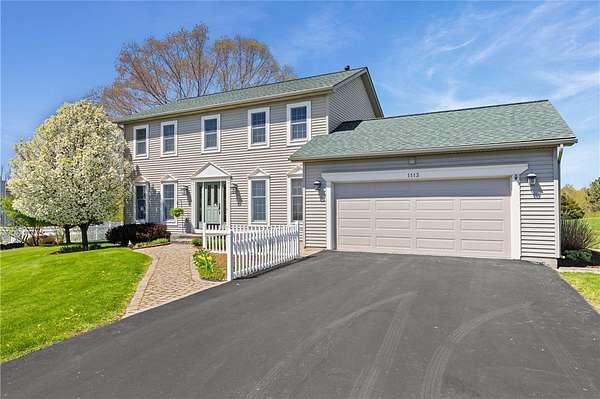 5.66 Acres of Land with Home for Sale in Macedon, New York