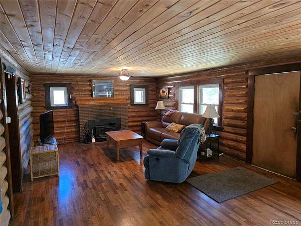 10.1 Acres of Land with Home for Lease in Howard, Colorado