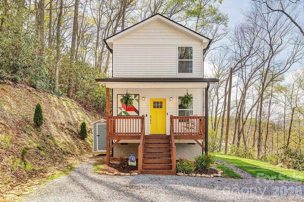 1.5 Acres of Land with Home for Sale in Fairview, North Carolina