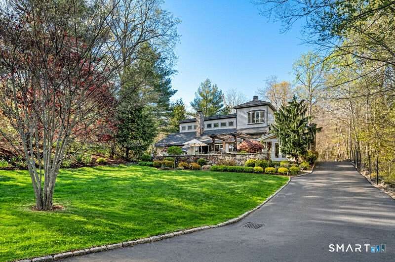 2 Acres of Land with Home for Sale in Weston, Connecticut