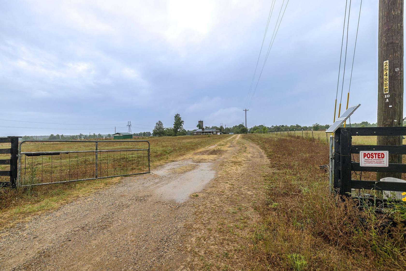 8.52 Acres of Land with Home for Sale in Blythe, Georgia