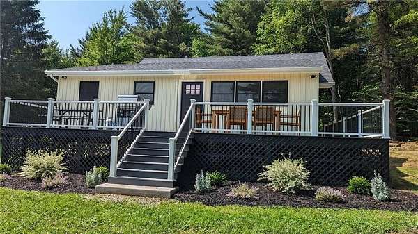 31.6 Acres of Recreational Land with Home for Sale in Franklin, New York