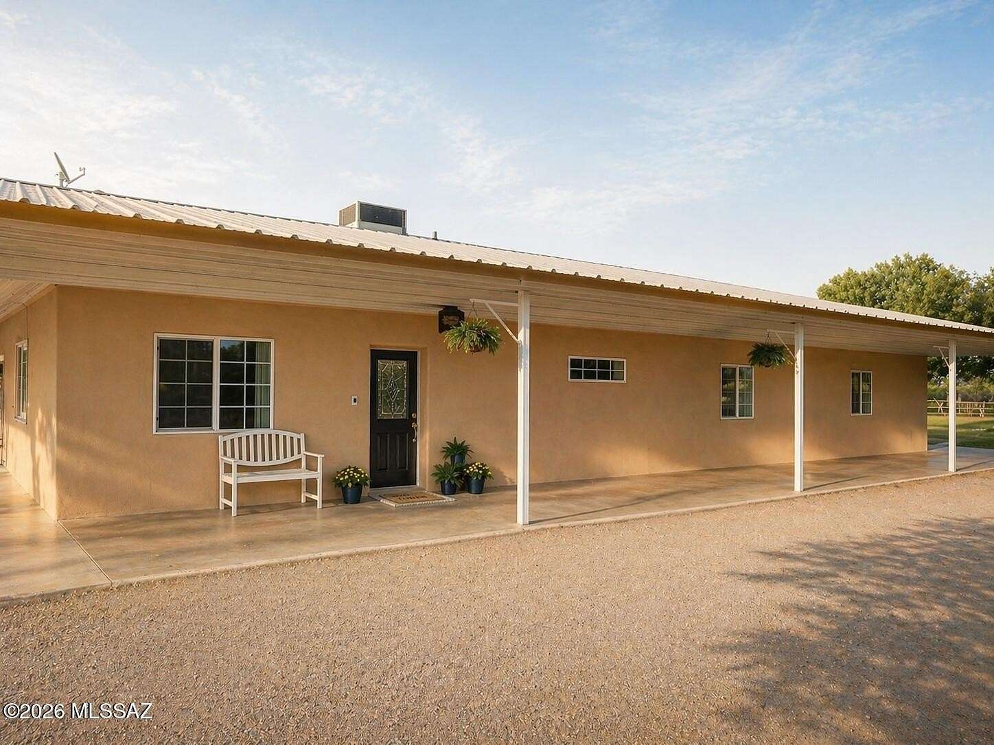 10 Acres of Land with Home for Sale in Pima, Arizona