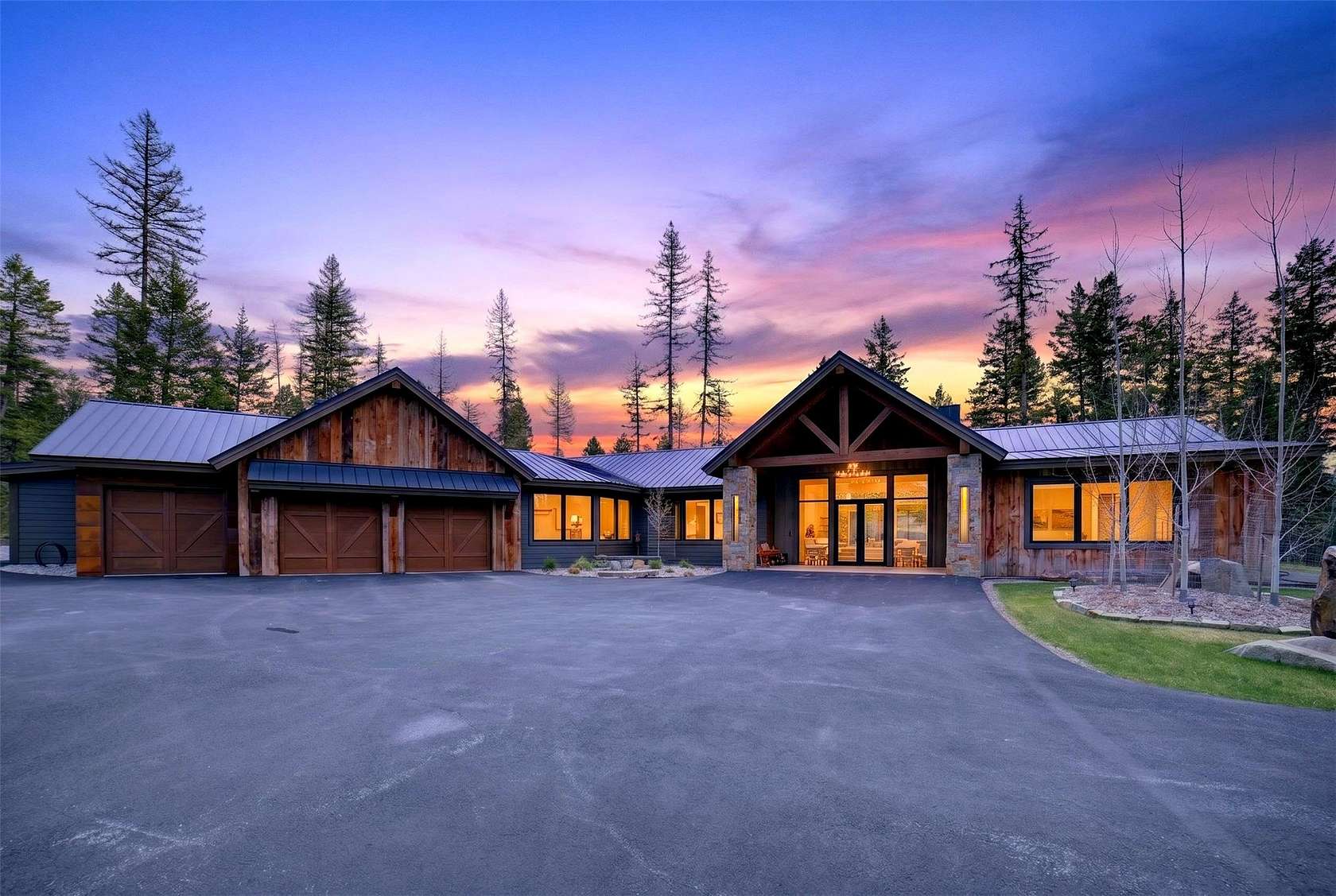 4 Acres of Land with Home for Sale in Whitefish, Montana