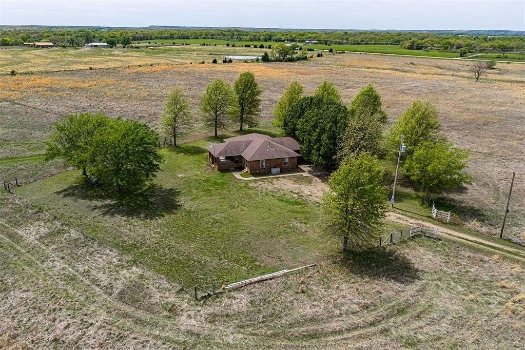 80 Acres of Land with Home for Sale in Okemah, Oklahoma