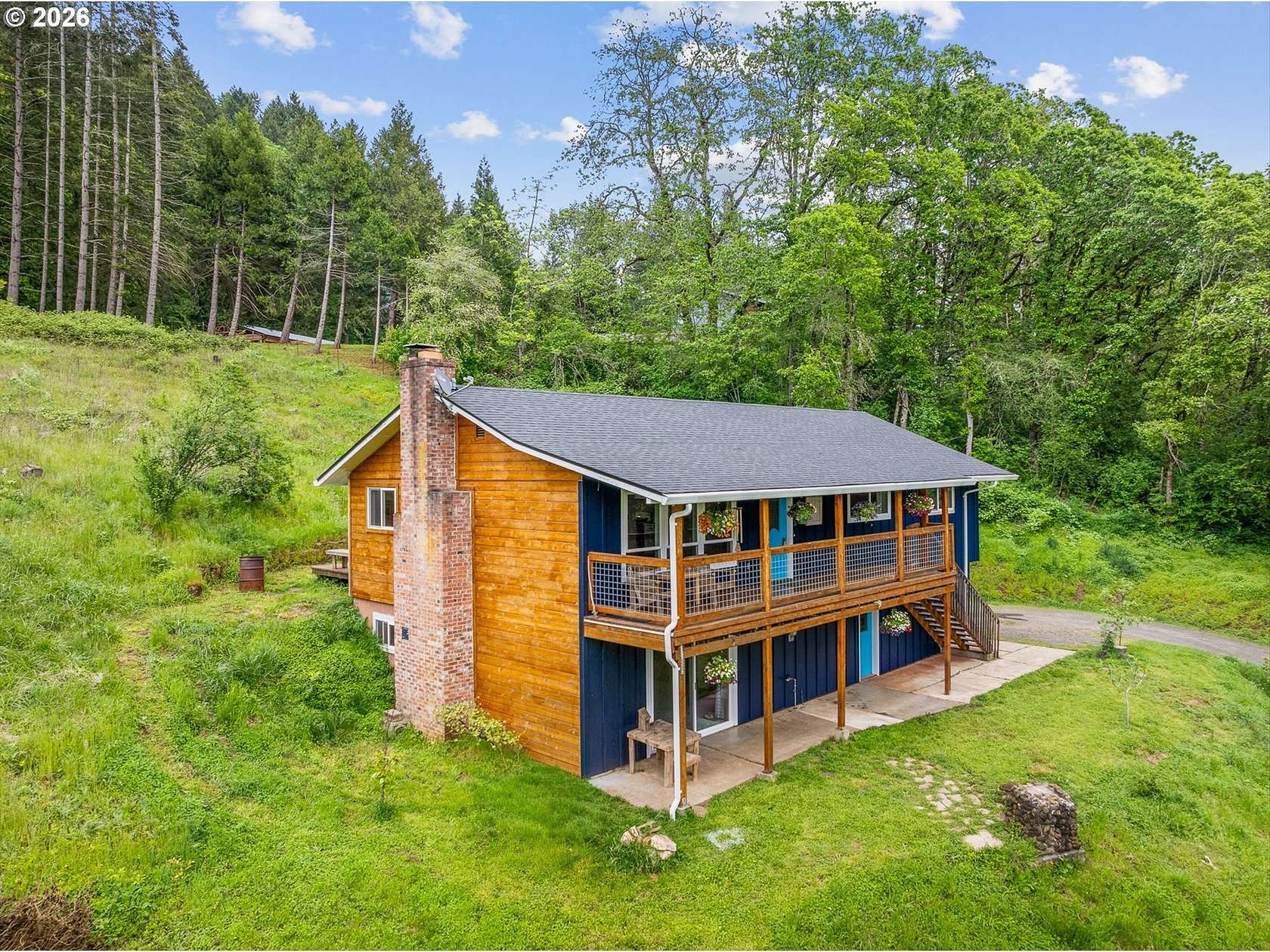 4.74 Acres of Land with Home for Sale in Newberg, Oregon