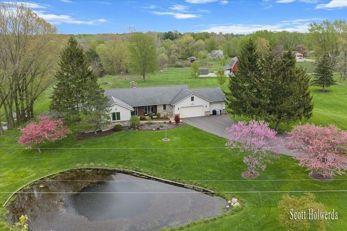 2.52 Acres of Land with Home for Sale in Caledonia, Michigan