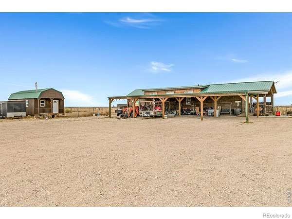 34 Acres of Agricultural Land with Home for Sale in Pierce, Colorado