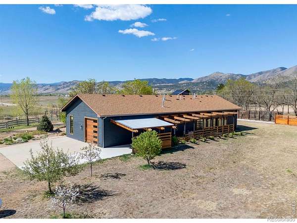 36.3 Acres of Land with Home for Sale in Longmont, Colorado