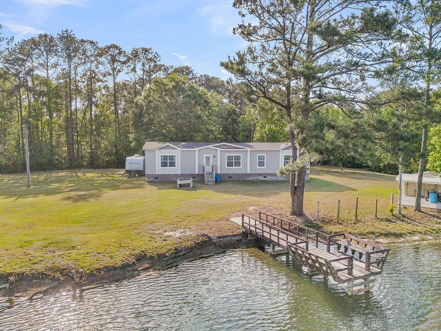 5 Acres of Land with Home for Sale in Ridgeville, South Carolina