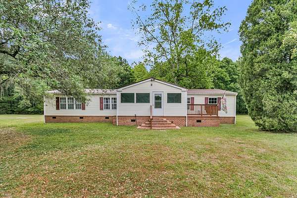 8.56 Acres of Land with Home for Sale in Moncks Corner, South Carolina